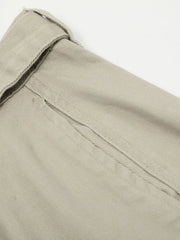 Men's Straight Cargo Pants with Belted