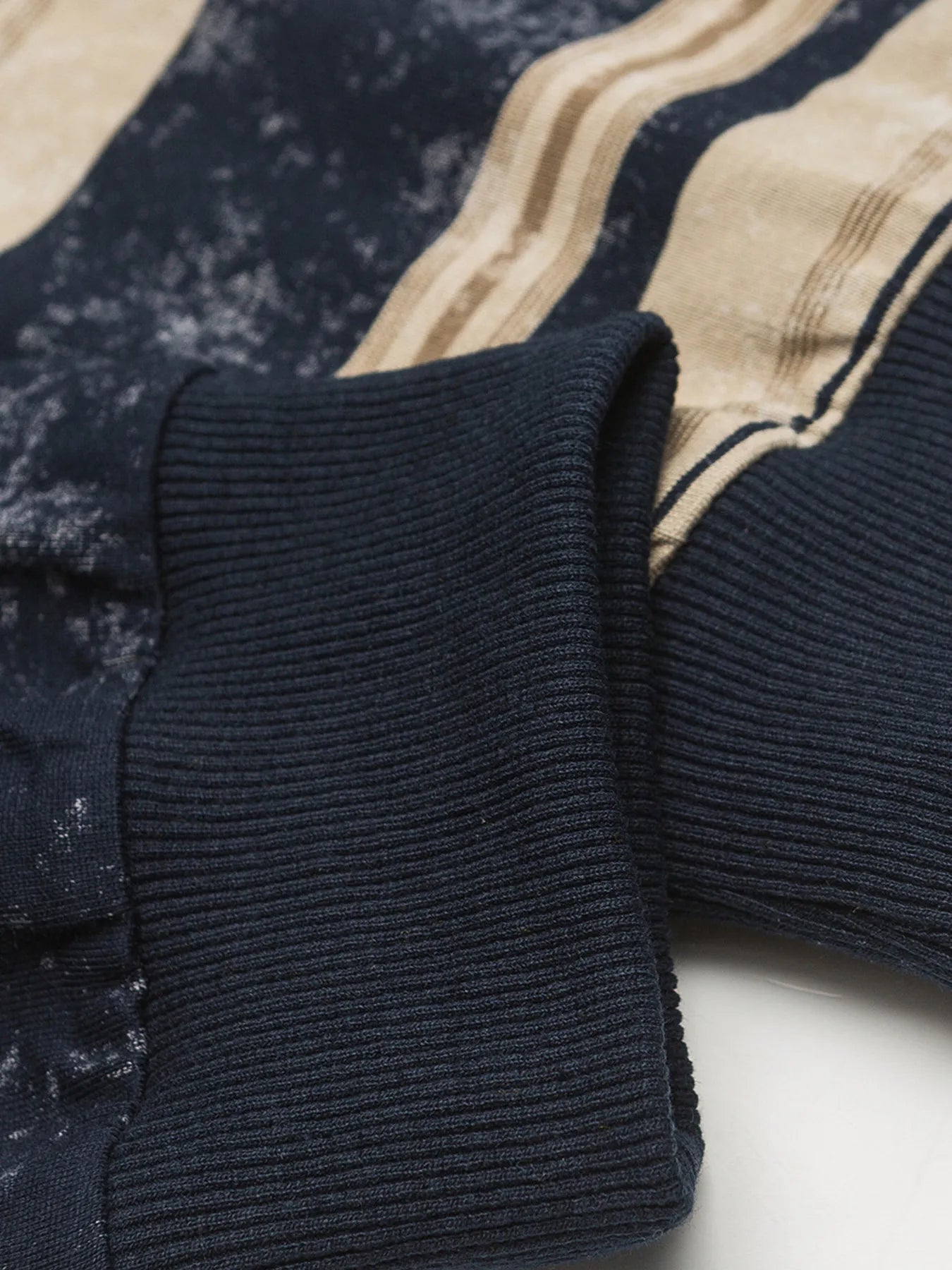 Men's Striped Long Sleeve Sweatshirt