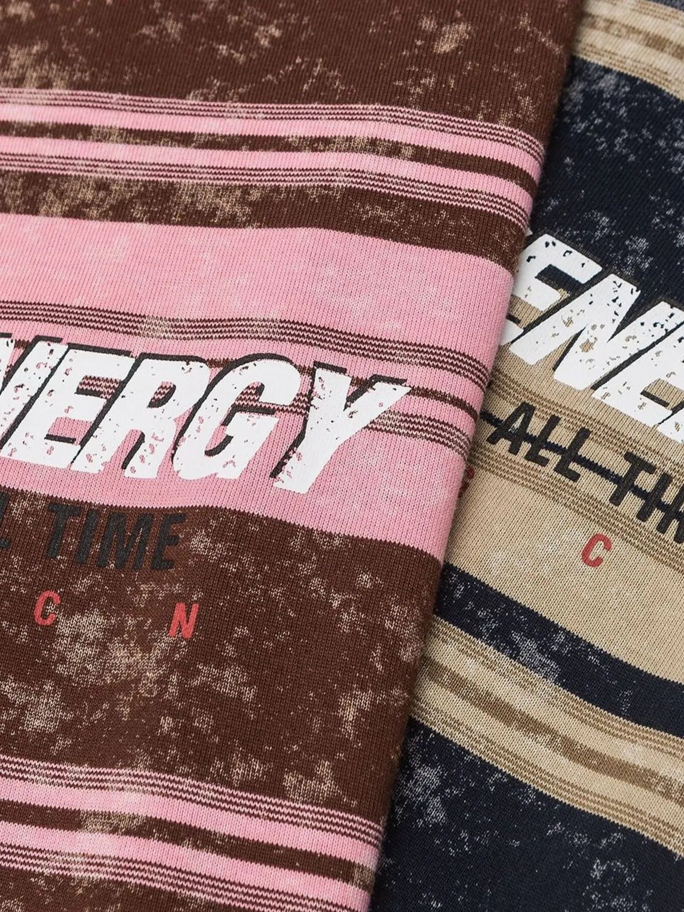 Men's Striped Long Sleeve Sweatshirt