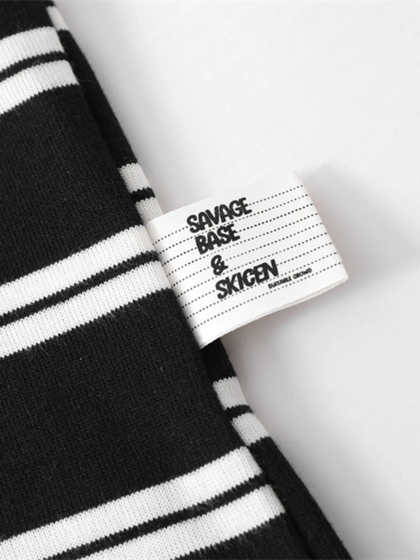 Men's Striped Round Neck Long Sleeve T-Shirt