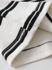 Men's Striped Round Neck Long Sleeve T-Shirt