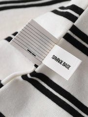 Men's Striped Round Neck Long Sleeve T-Shirt