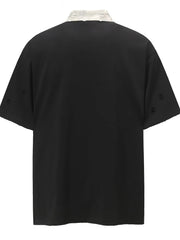 Men's Striped Short Sleeve Polo