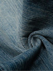 Men's Studded Washed Wide-Leg Jeans