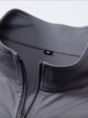 Men's Sun Protection Long Sleeve Half-Zip T-Shirt