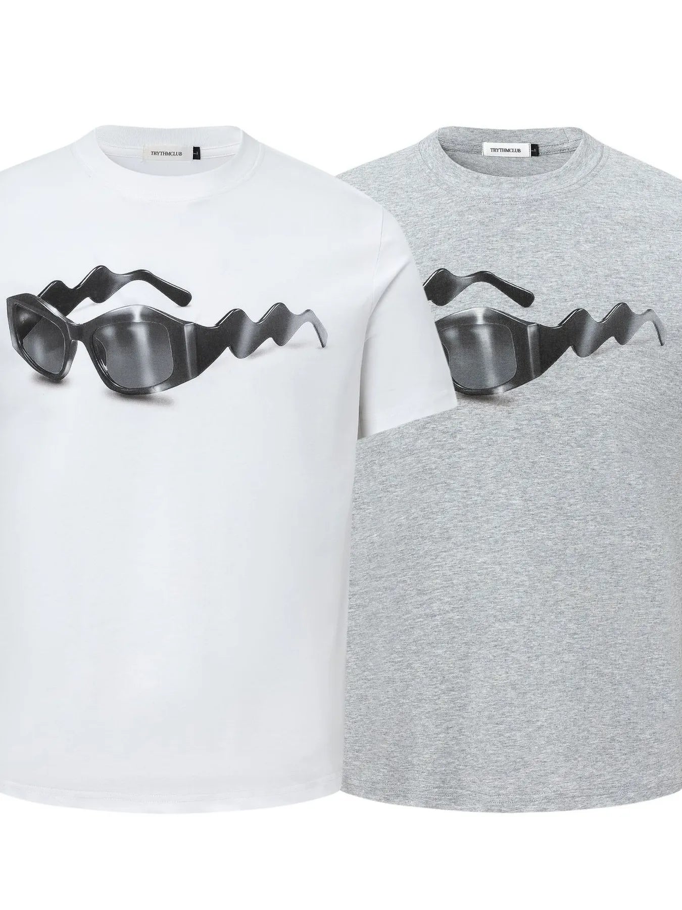 Men's Sunglasses Graphic Round Neck Short Sleeve T-Shirt