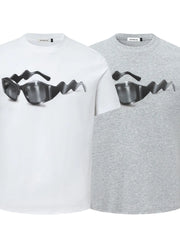 Men's Sunglasses Graphic Round Neck Short Sleeve T-Shirt