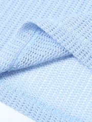 Men's V-Neck Graphic Mesh T-Shirt