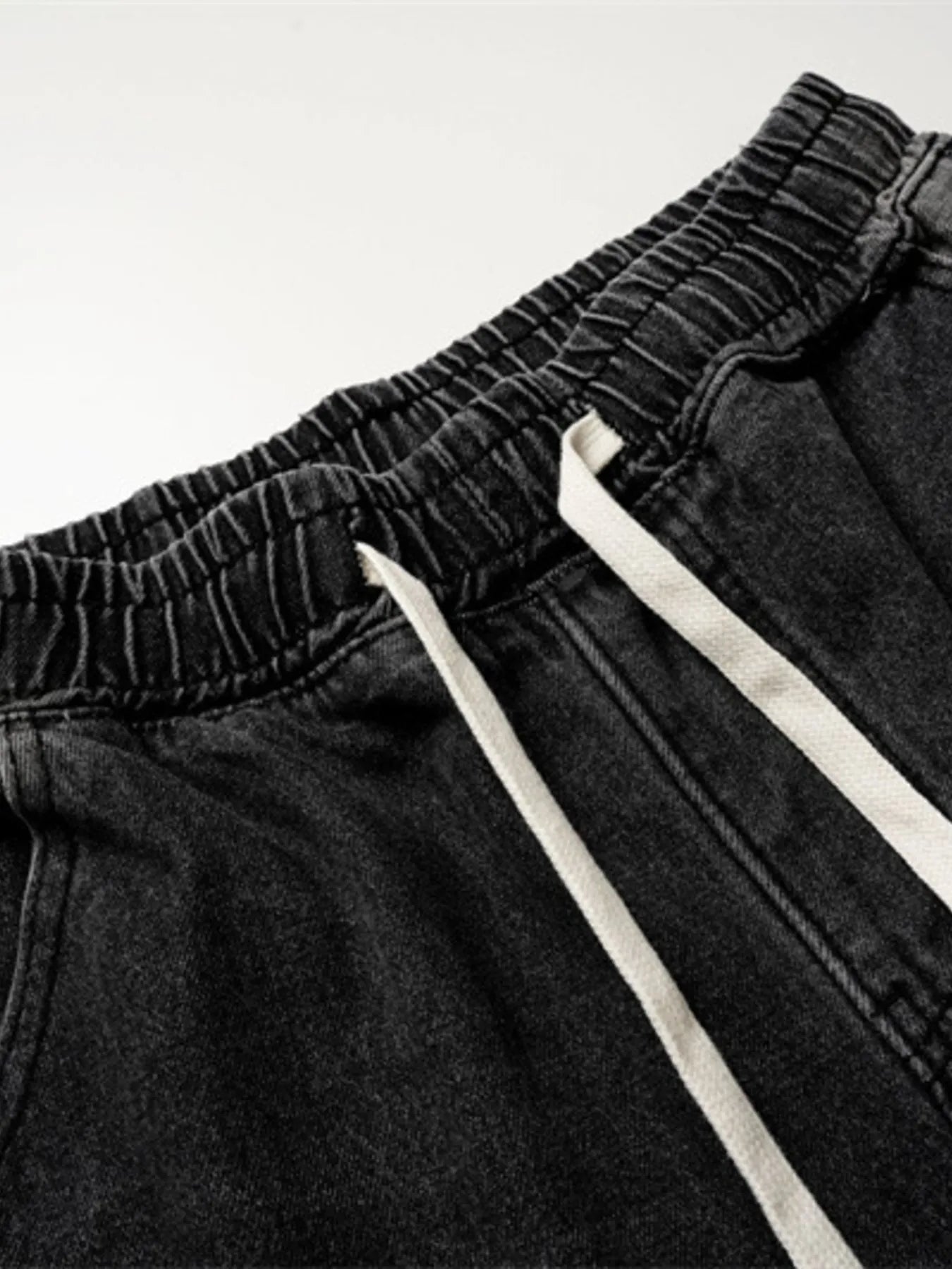 Men's Vintage Patchwork Camo Denim Shorts