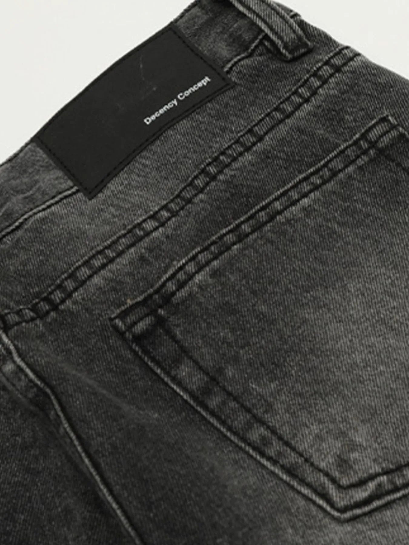 Men's Vintage Washed Straight Leg Jeans