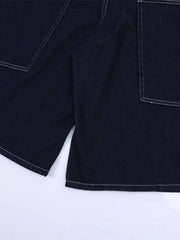 Men's Wash Cargo Denim Shorts