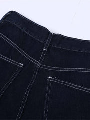 Men's Wash Cargo Denim Shorts