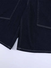 Men's Wash Cargo Denim Shorts