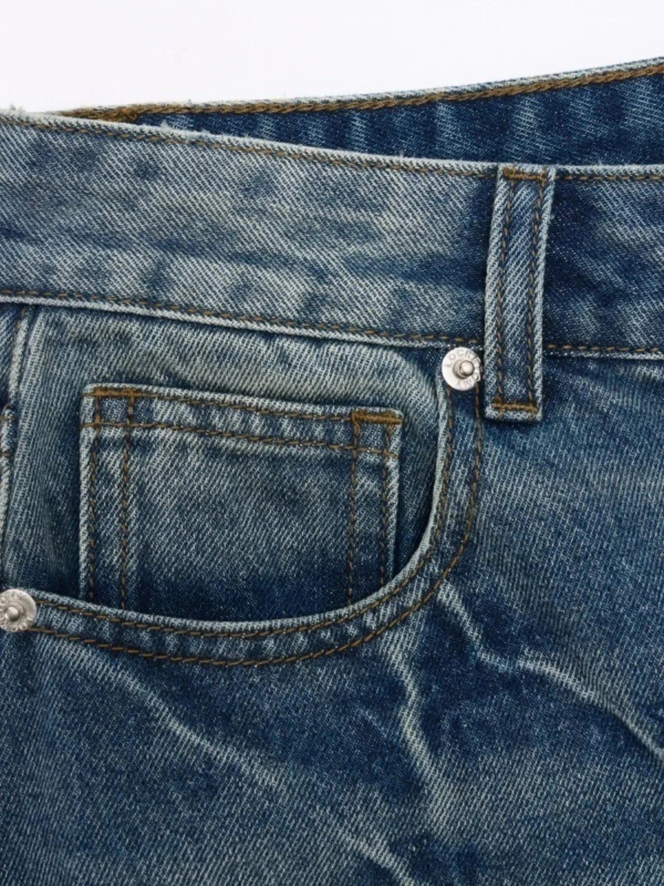 Men's Wash Relaxed Fit Denim Shorts