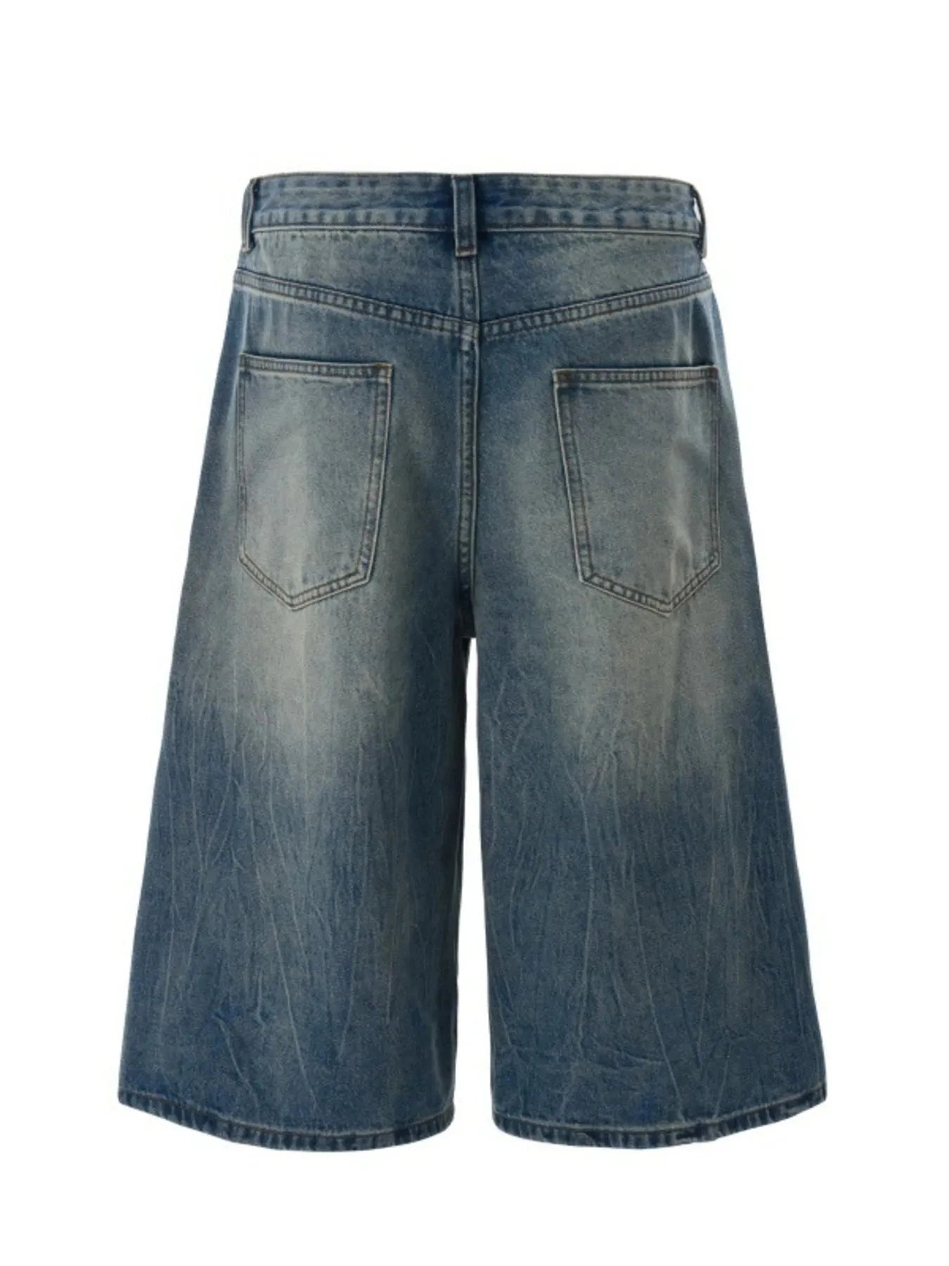 Men's Wash Relaxed Fit Denim Shorts