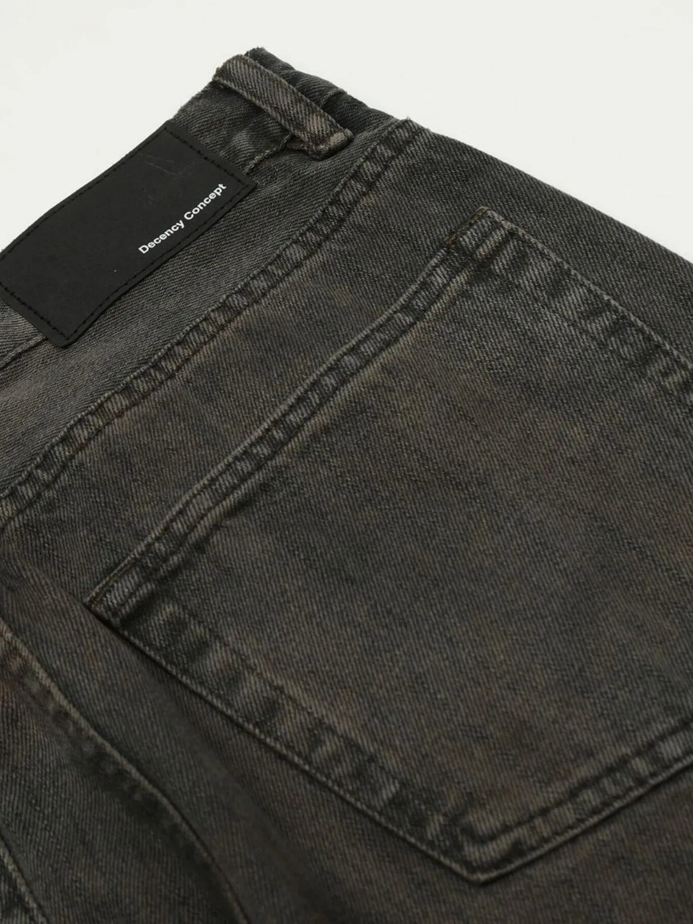 Men's Wash Straight Leg Jeans