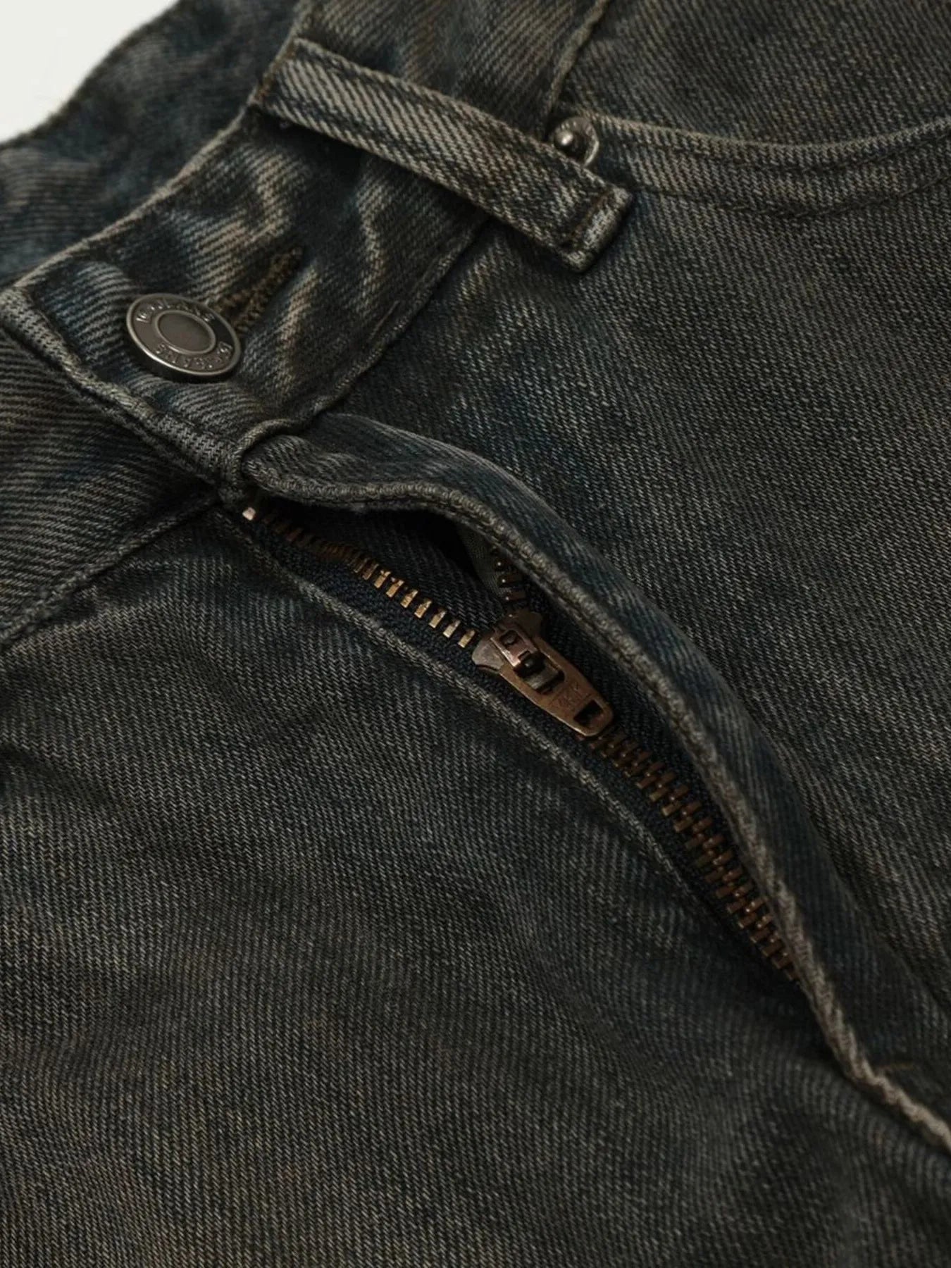 Men's Wash Straight Leg Jeans