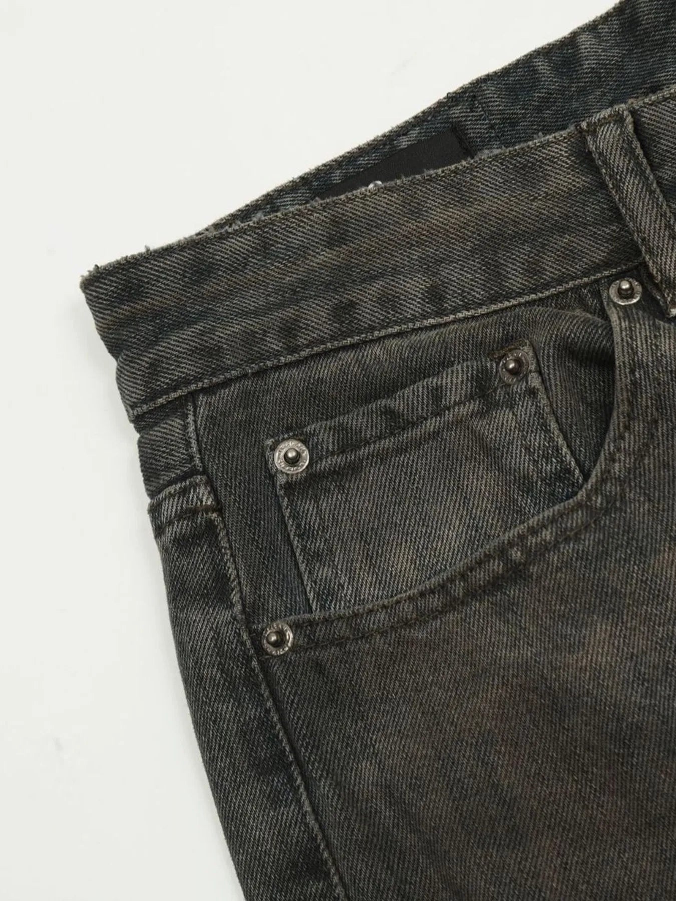Men's Wash Straight Leg Jeans