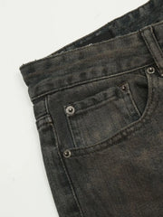 Men's Wash Straight Leg Jeans