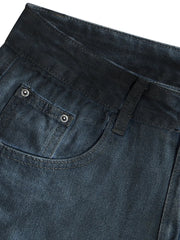 Men's Wash Wide Leg Jeans