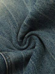 Men's Wash Wide Leg Jeans