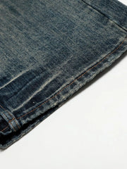 Men's Wash Wide Leg Jeans