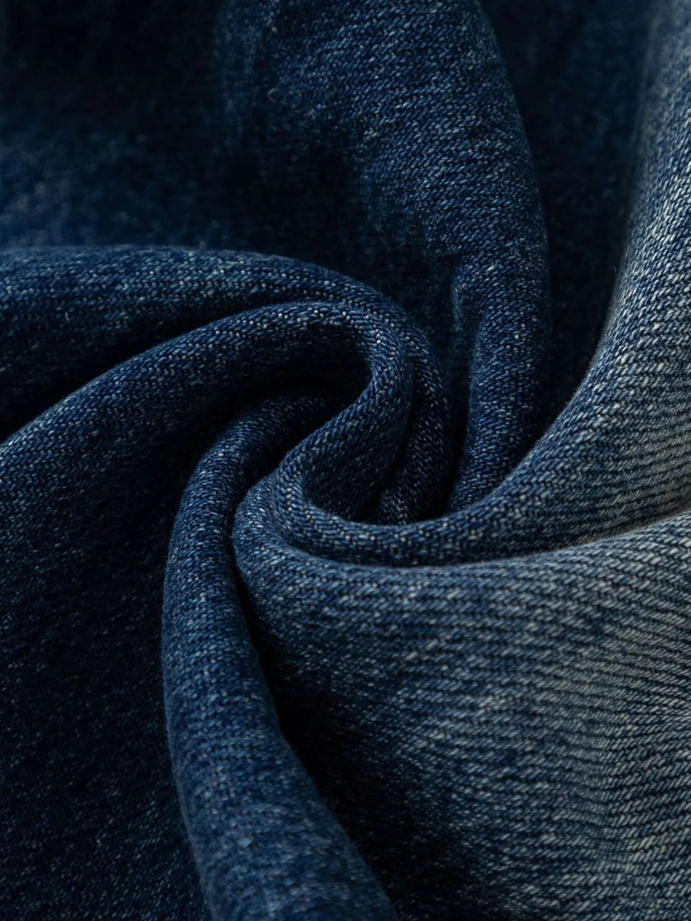 Men's Washed Denim Bermuda Shorts