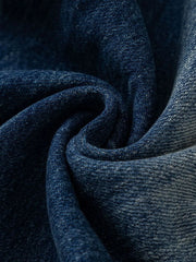 Men's Washed Denim Bermuda Shorts