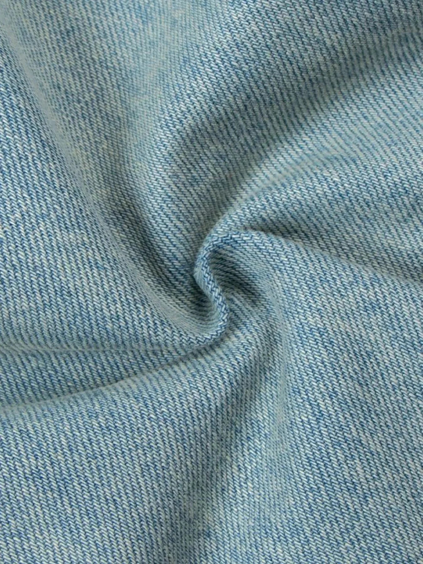 Men's Washed Wide Leg Baggy Jeans