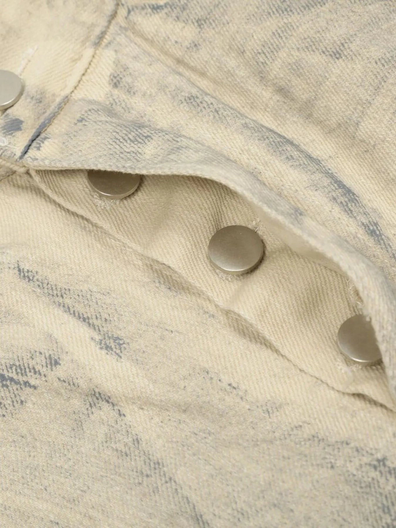 Men's Washed Wide Leg Jeans