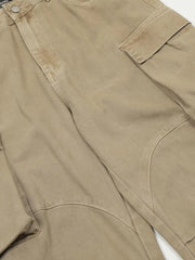 Men's Wide Leg Cargo Jeans