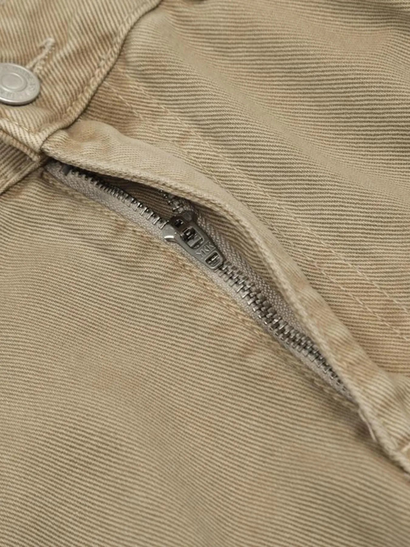 Men's Wide Leg Cargo Jeans