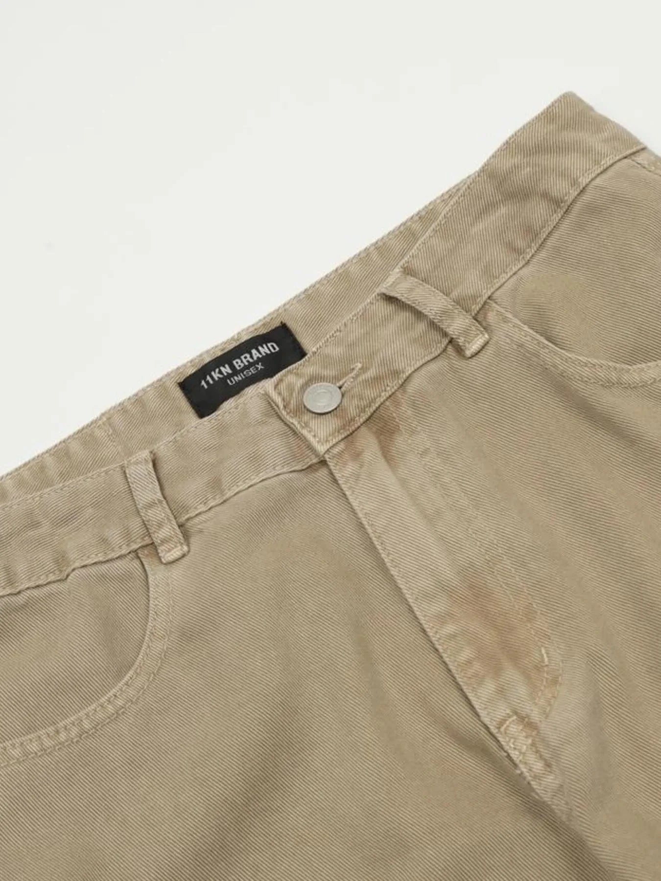 Men's Wide Leg Cargo Jeans