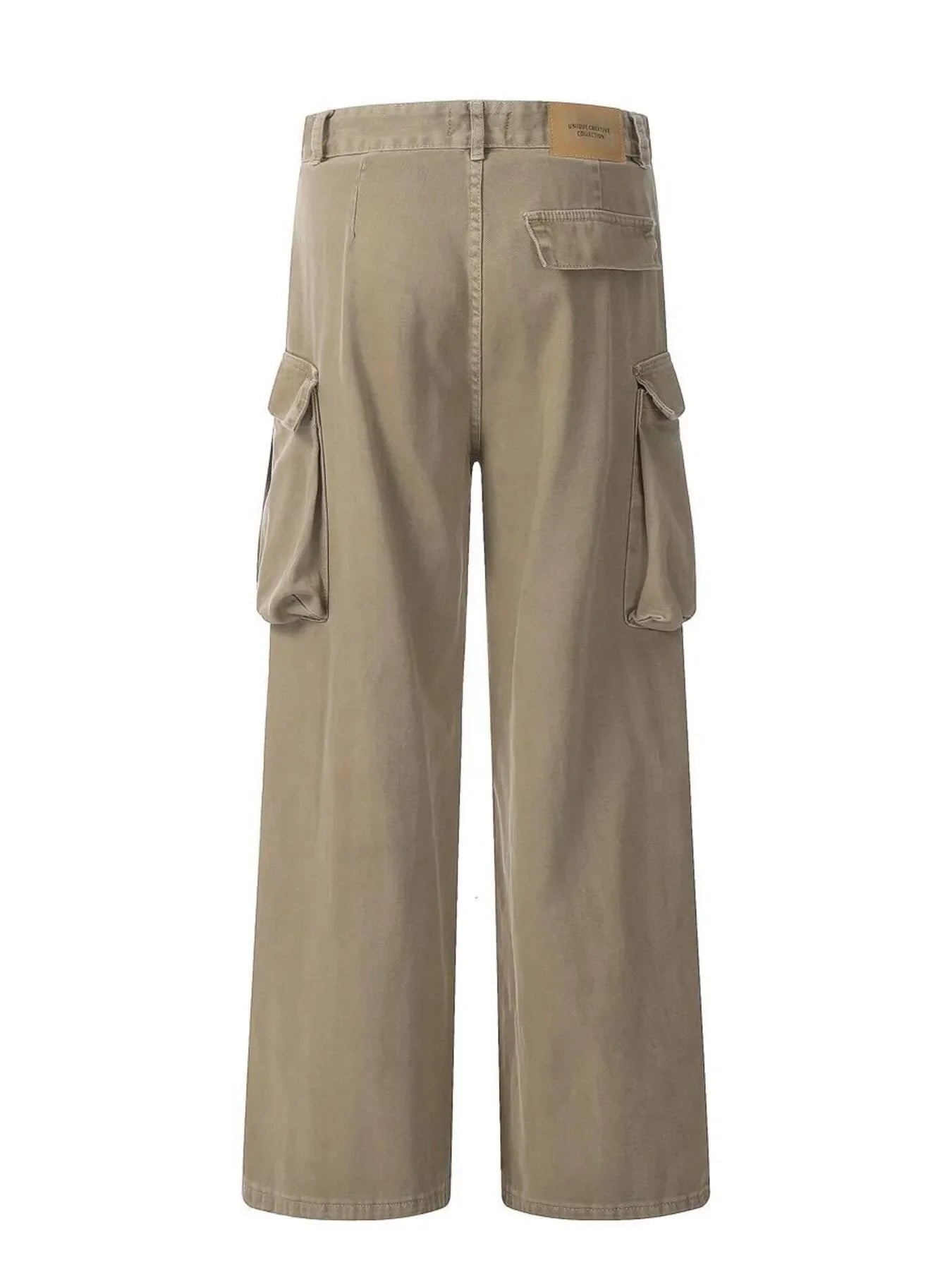 Men's Wide Leg Cargo Jeans
