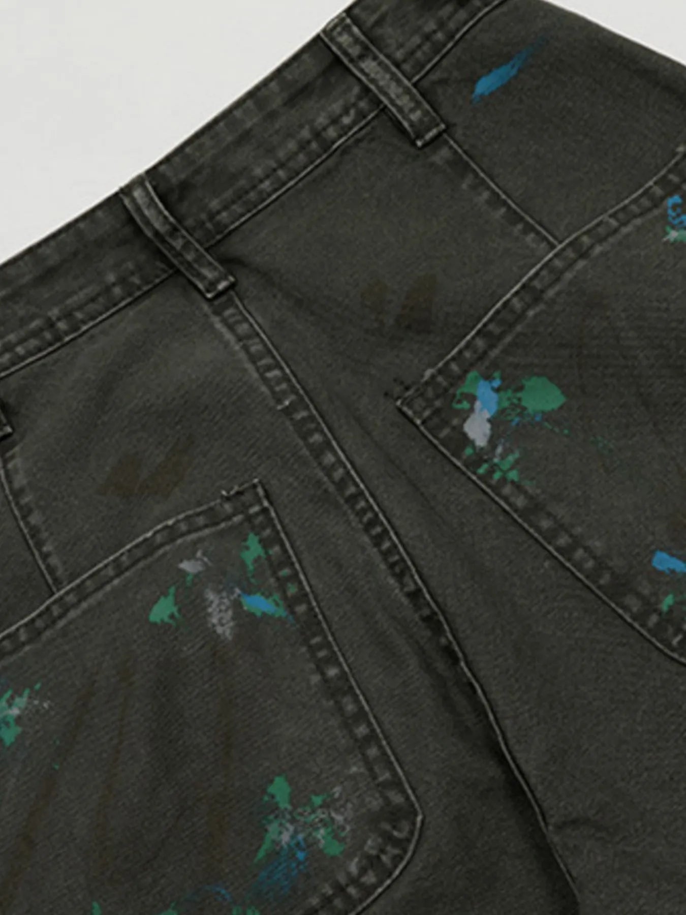 Men's Wide Leg Cargo Jeans