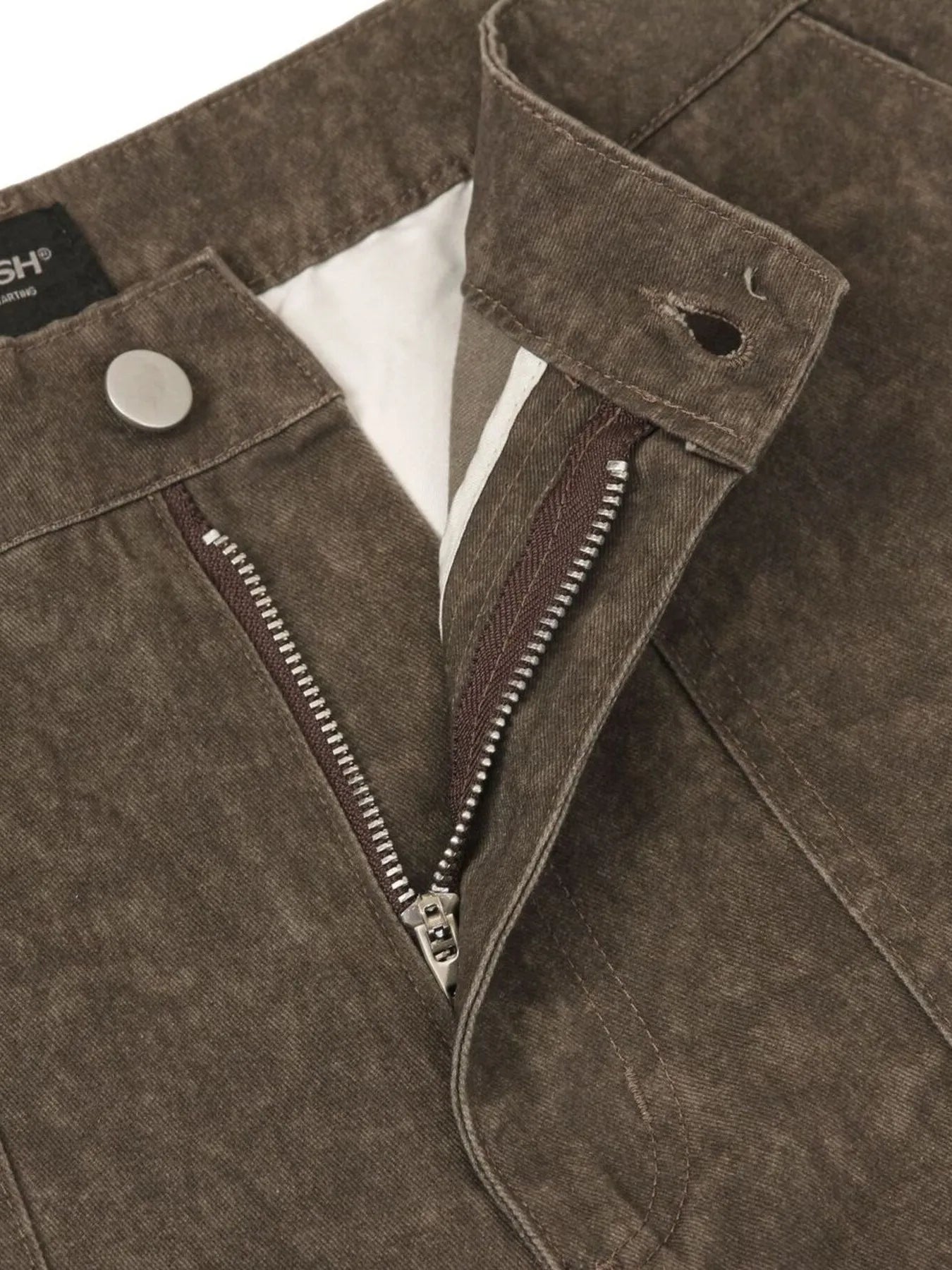 Men's Wide Leg Cargo Jeans