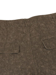 Men's Wide Leg Cargo Jeans