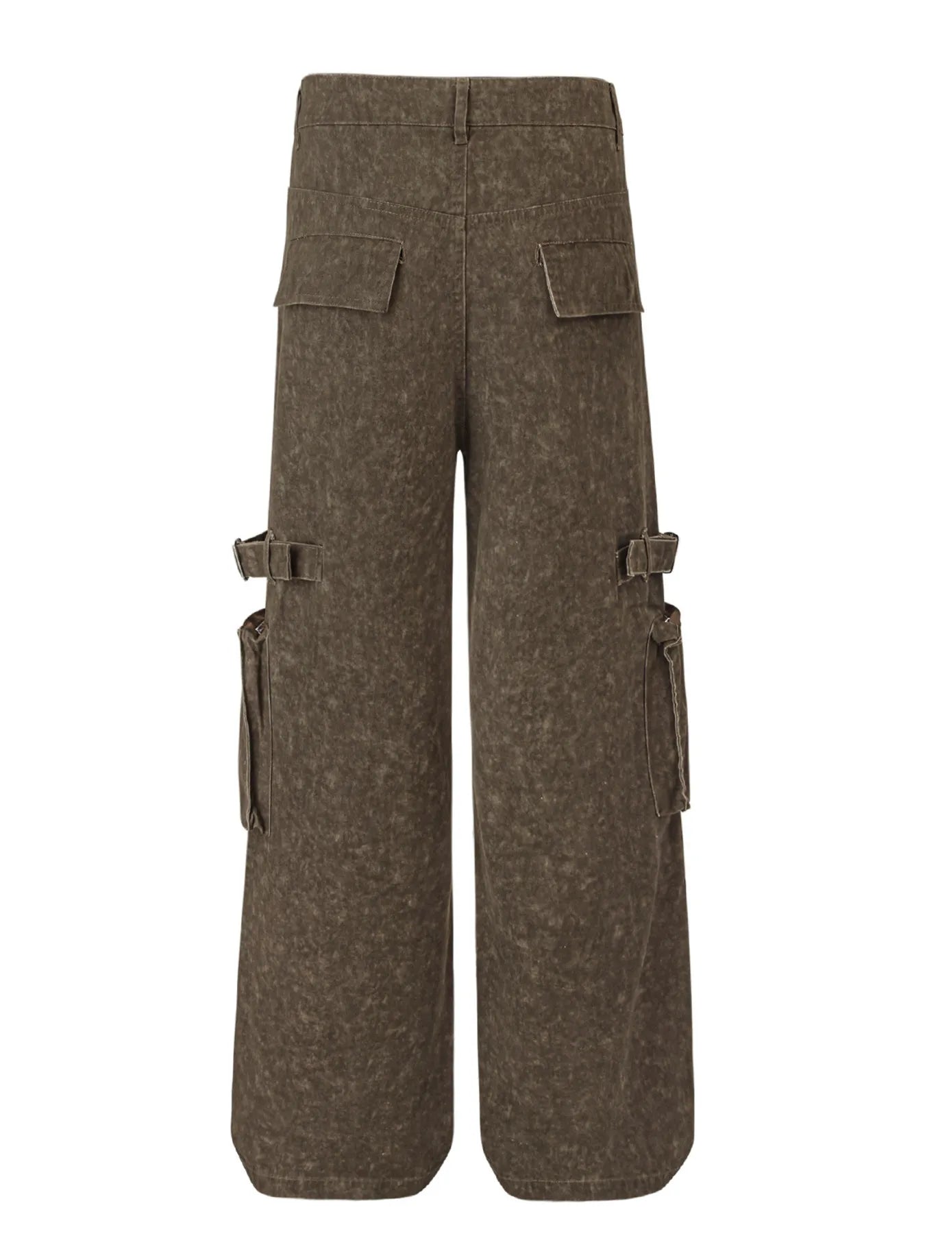 Men's Wide Leg Cargo Jeans