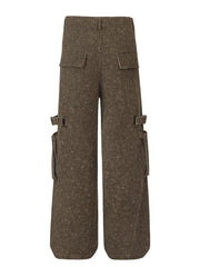 Men's Wide Leg Cargo Jeans