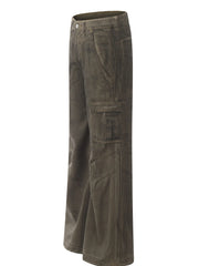 Men's Wide Leg Cargo Jeans