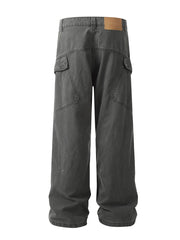 Men's Wide Leg Cargo Pants