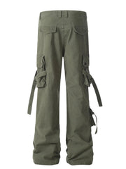 Men's Wide Leg Cargo Pants