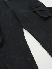 Men's Wide Leg Cargo Pants