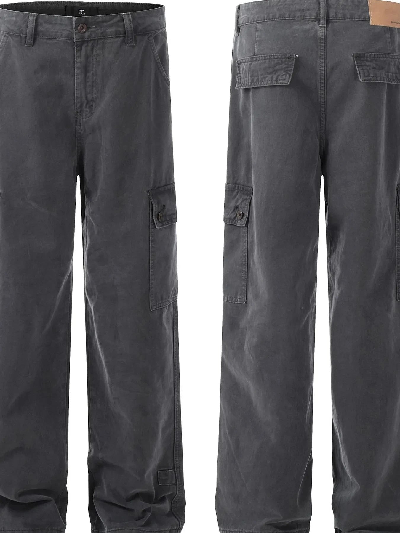 Men's Wide Leg Cargo Pants