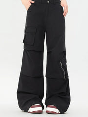 Men's Wide Leg Cargo Pants