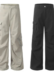 Men's Wide Leg Cargo Pants