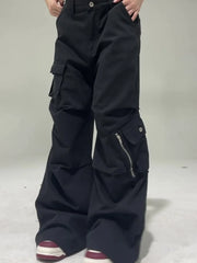 Men's Wide Leg Cargo Pants