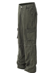 Men's Wide Leg Cargo Pants