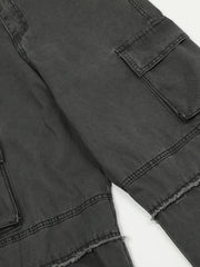 Men's Wide Leg Cargo Pants