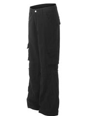 Men's Wide Leg Cargo Pants